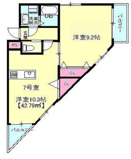 【間取り】 | ウイングテラス前原