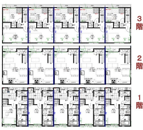 足立区谷在家２丁目の一棟アパートの間取り