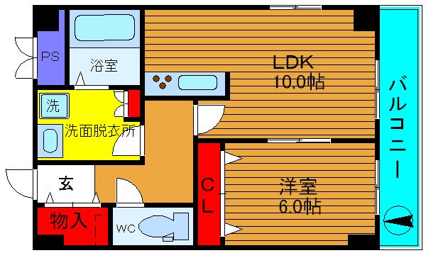 Ksガーデン北山の間取り