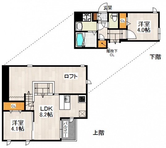 【間取り】 | 仲介手数料半額！HPに初期費用掲載！「プライスホーム」で検索！CB香椎フォレ