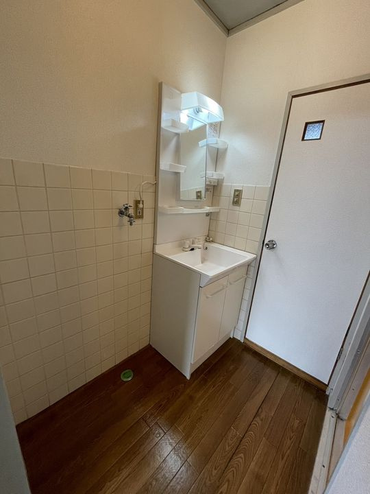 サンビレッジ21の独立洗面台