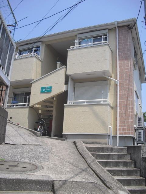 パークサイドダイスＡのエントランス|建物までのアプローチ