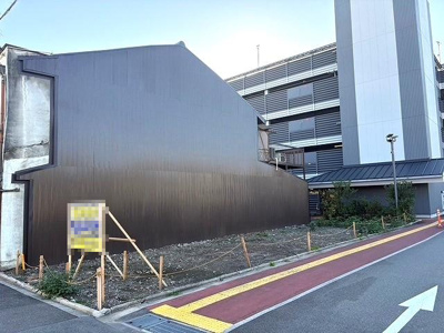 【前面道路含む現地写真】 | 西七条北東野町　売土地（建築条件無）