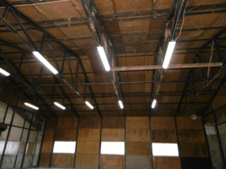 【内装】 | 市原市勝間倉庫・作業場 | LED照明新規設置