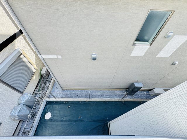 柏市豊上町新築戸建【旭小学校：4分】の展望|バルコニーより南側眺望