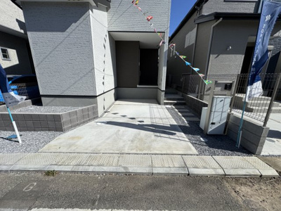 【駐車場】 | 柏市豊上町新築戸建【旭小学校：4分】 | 3号棟駐車スペース