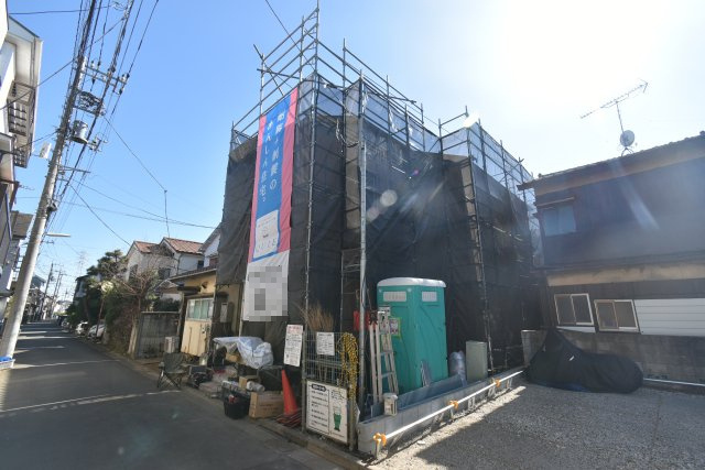 西大泉4丁目・新築戸建の前面道路含む現地写真