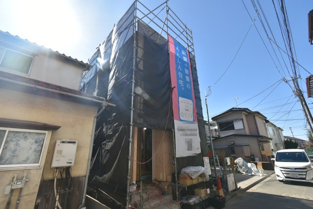 西大泉4丁目・新築戸建の前面道路含む現地写真