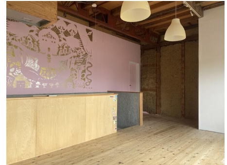 等持院西町　店舗付住宅の内装