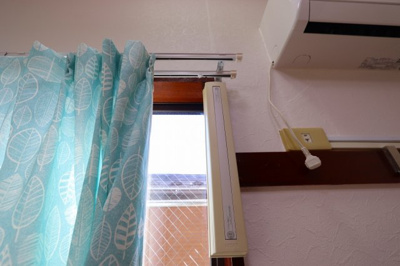 【設備】 | 畳屋町ハイツ | 室内物干し
