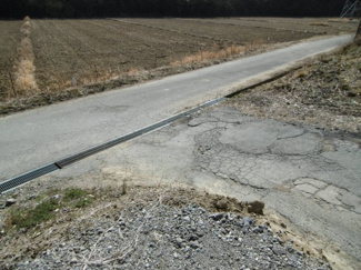 【周辺】 | 市原市勝間倉庫 | 物件へ入る前面道路