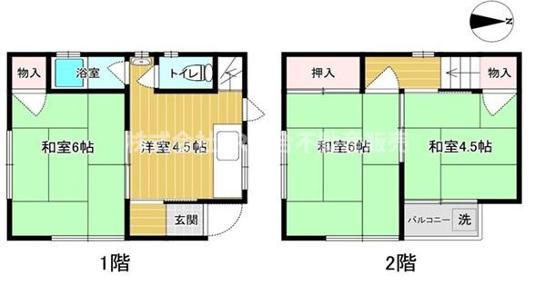 旭町中古戸建の間取り|3DKファミリータイプ♪一部リフォーム済みです！
弊社はお客様にあった住宅ローンのご提案を致します。
是非ご相談下さいませ！