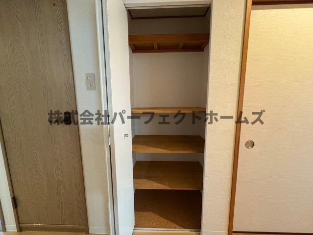 フロレスタ・ミオ山田池公園の収納|収納のためのスペースです