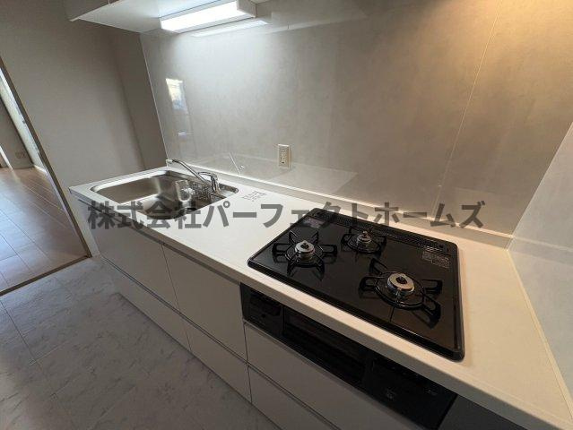 フロレスタ・ミオ山田池公園のキッチン|お料理しやすいキッチンです