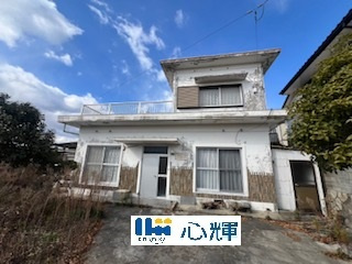 【外観】 | 阿知須・土地107坪（古家付き・現状渡し）