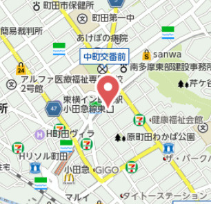 祝：成約済み　ロワールガーデン町田　町田市　中古マンションの地図|～仲介手数料無料☆八王子ひなた不動産～ロワールガーデン町田
