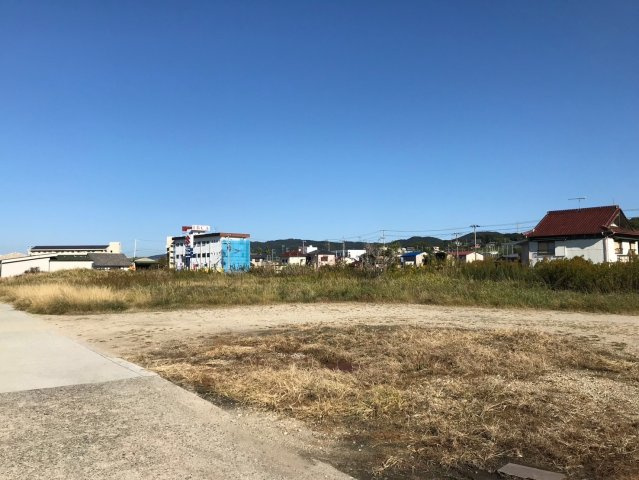 淡路島海沿い・オーシャンフロントの土地の外観|約532坪の広大な土地です