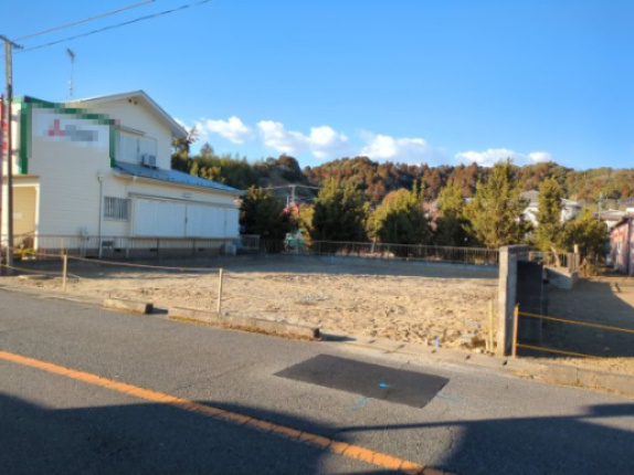 【前面道路含む現地写真】 | 東金市台方　土地