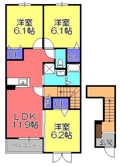 【間取り】 | ジェルメ