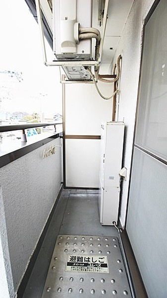 昌和富木のバルコニー|落ち着いた時間を過ごせるバルコニーです