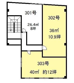 第二深井ビルの間取り|62.40㎡