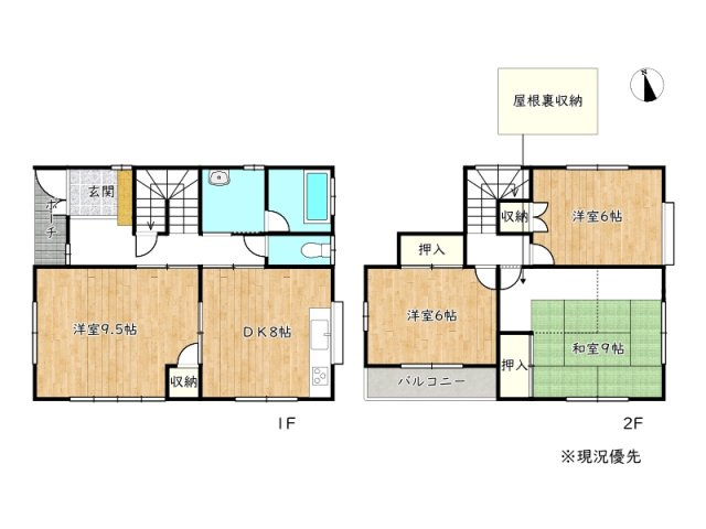 【間取り】 | 姫路市白浜町宇佐崎中3丁目／中古戸建