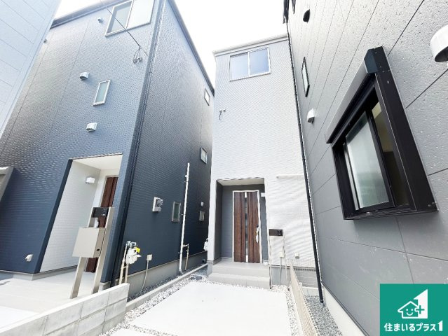 東淀川区大桐　新築一戸建ての外観|安心の10年保証！外観を美しく保ち、雨水で汚れを落とします！気になることがありましたら、お気軽にお問い合わせください！