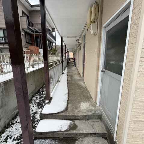 ココロハイツのロビー