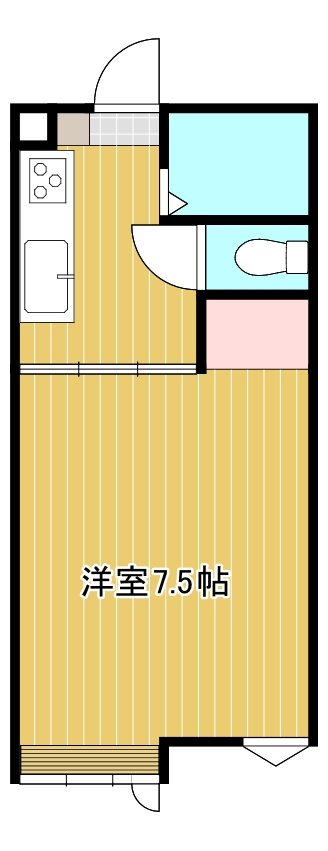 ココロハイツの間取り