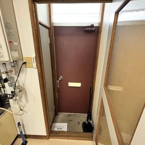 ココロハイツの玄関