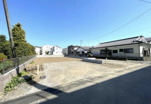 【前面道路含む現地写真】 | 本庄市東台４丁目　売地　全2区画　A区画