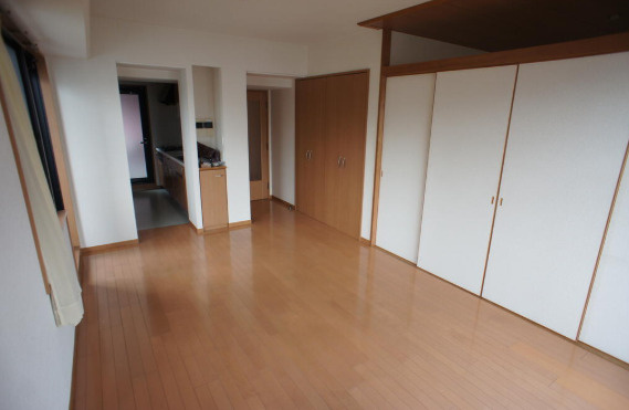 熊本市中央区新町１丁目の賃貸マンションの居間・リビング