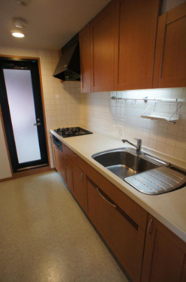 熊本市中央区新町１丁目の賃貸マンションのキッチン