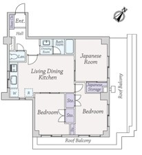 【間取り】 | エルアルカサル渋谷