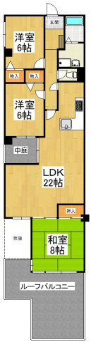 【間取り】 | サンロード汐の宮