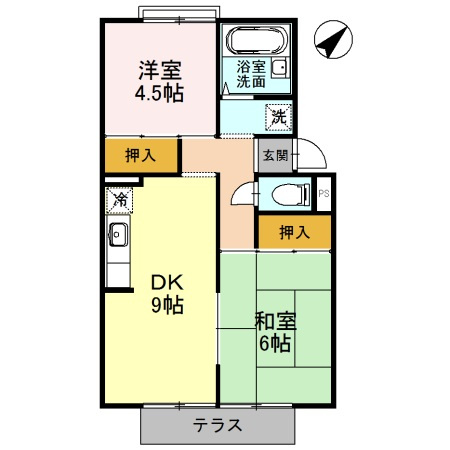 【間取り】 | シャンポール・ド・高槻