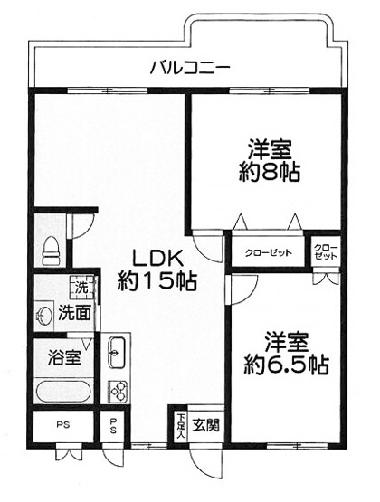 【間取り】 | 山科住宅C棟