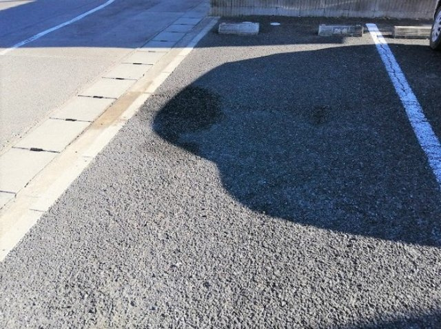 スパイラルの駐車場