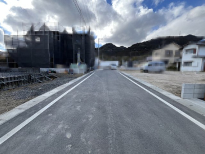 【前面道路含む現地写真】 | 大津市坂本6丁目5付近　分譲地