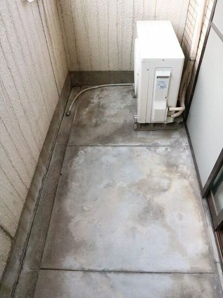 明和ハイツ南江口のバルコニー