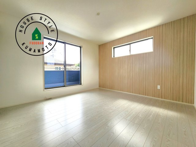 菊池郡大津町美咲野4丁目第1-1棟（1号棟）　の寝室|主寝室には収納力に優れたクローゼットがありますので、お部屋もすっきり片付きます。