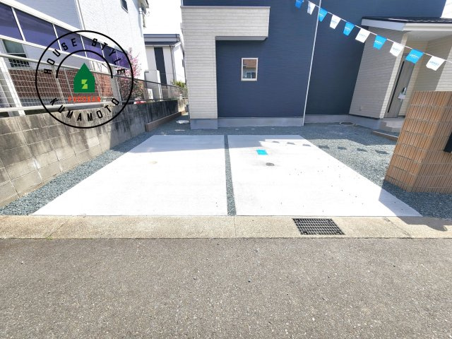 菊池郡大津町美咲野4丁目第1-1棟（1号棟）　の駐車場|駐車場になります。