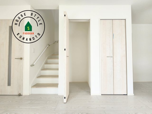 菊池郡大津町美咲野4丁目第1-1棟（1号棟）　の収納|収納には困りません。