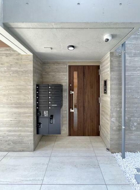 豊島区池袋２丁目の賃貸マンションのエントランス