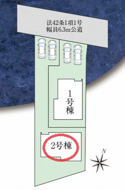 【区画図】 | ファーストタウン神戸市第２西区押部谷町西盛 | 区画図