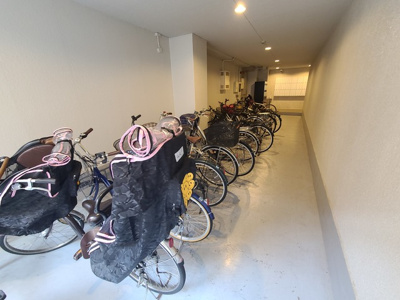 【その他共用部分】 | シティコート新大阪 | 駐輪場です