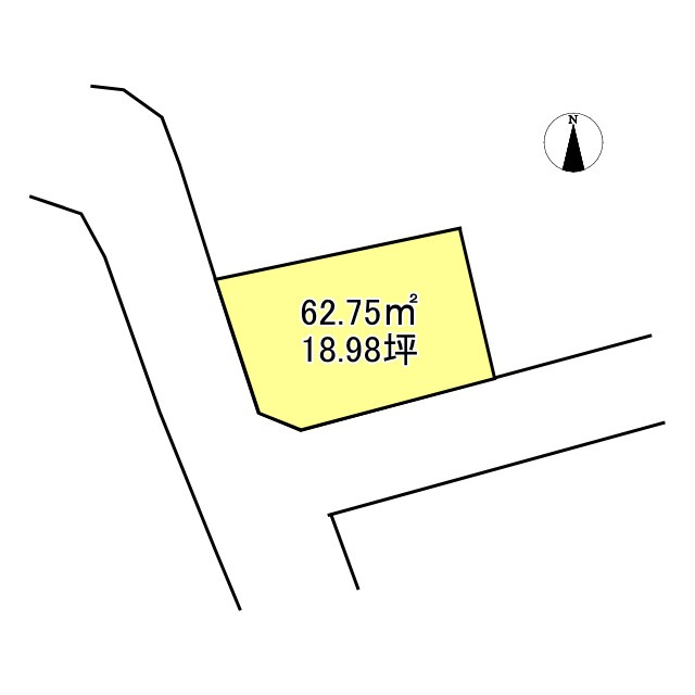 西条市大町837-9の土地図