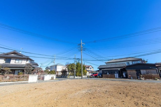 敷地面積75坪　売地　川越市石田 全2区画の外観|外観　更地