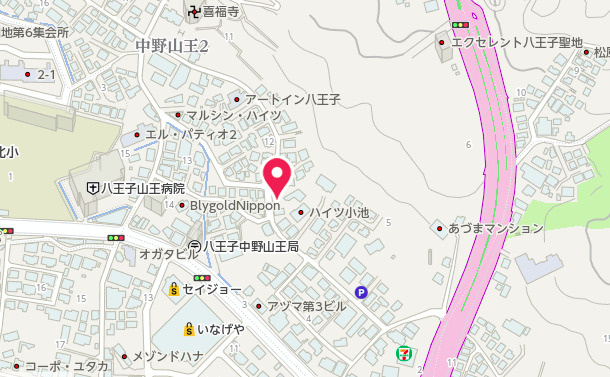 祝　成約済み　八王子市　中野山王　新築戸建て　５期の地図|～仲介手数料無料☆八王子ひなた不動産～　八王子市中野山王　新築戸建