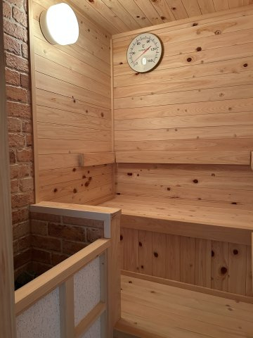 【設備】 | 梶尾町温泉団地内、サウナ付き住宅 | なんとおうちの中にサウナ、水風呂があるんです！